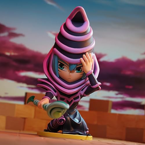 Image of Youtooz Yu-Gi-Oh Dark Magician 5 inch Vinyl Figure, Yugioh Anime Dark Magician Action Figure Based on The Yu gi oh Trading Card Game and Anime Yugioh