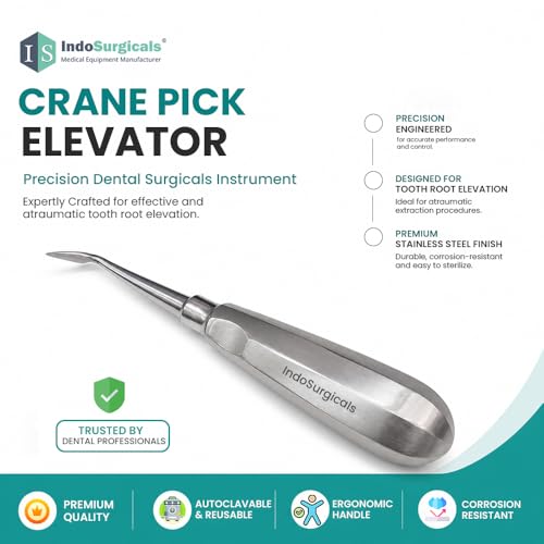 Image of IS IndoSurgicals Crane Pick Elevator Dental Instrument