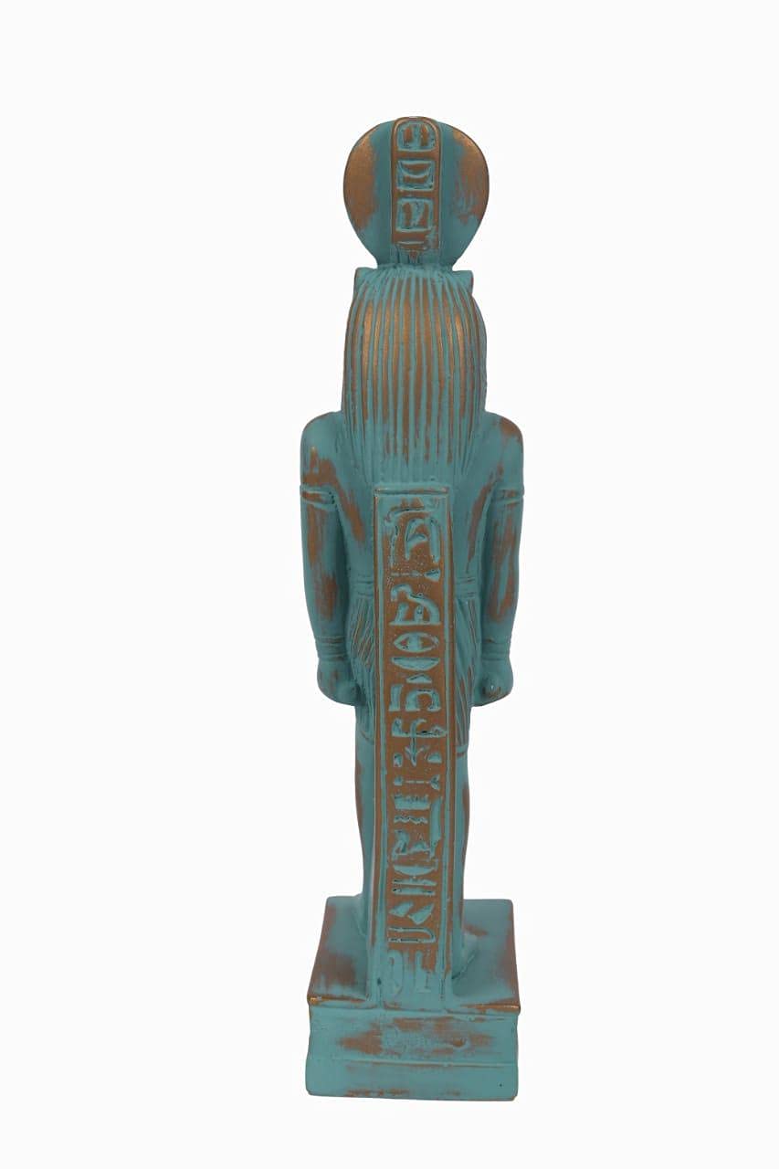 Oud-Egyptsch Faence Egyptsch amulet van de godn Sekhmet - Catawk