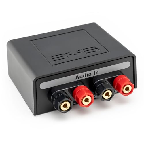 SVS SoundPath Speaker Level Subwoofer Adapter, Home Audio Line Out Converter, Stereo RCA Output