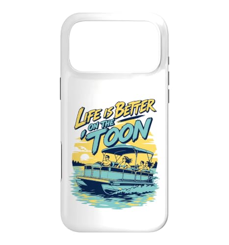 Life Is Better On The Toon Pontoon Boat Summer �X�}�z�P�[�X iPhone 17 Pro Max �p
