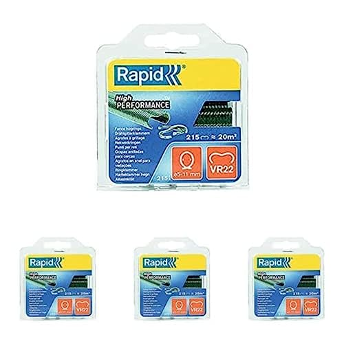 Agrafes à grillage VR22 plastifiées et résistantes pour fixer vos clôtures