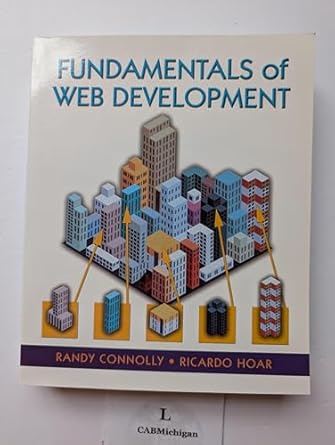 Fundamentals of Web Development: 9780133407150: Computer Science Books ...