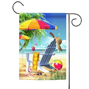 Tolandhomegarden1110402funinthesunsummerflag12x18inchdoublesidedsummergardenflagforoutdoorhousebeachflagyarddecoration Urban Country Home Decor Toland home garden 1110402 fun in the sun summer flag 12×18 inch double sided summer garden flag for outdoor house beach flag yard decoration urban country home decor