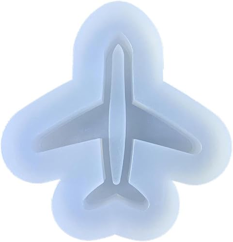 Miniatura 1 de Moldes de decoración de silicona brillante para pequeños aviones, molde de llavero de adorno de bricolaje, joyería de resina epoxi, moldes para
