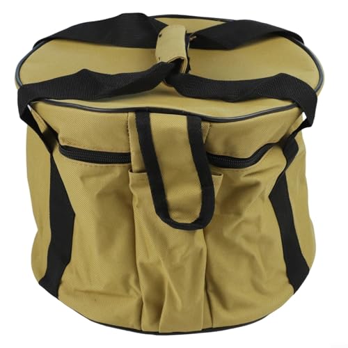 Picknick-Aufbewahrungstasche mit ergonomischem Griff und wasserdichtem Design für Outdoor-Kochausrüstung (Schlamm)