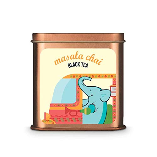Tea Trunk Masala Chai | with Whole Spices - Clove, Cardamom, Ginger, Cinnamon | Black Tea - 150 Grams (B07N6B3RNN) Amazon Price History, Amazon Price Tracker