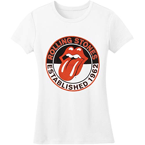 T-Shirt Rolling Stones Femme avec imprimé vintage résistant lot de 1