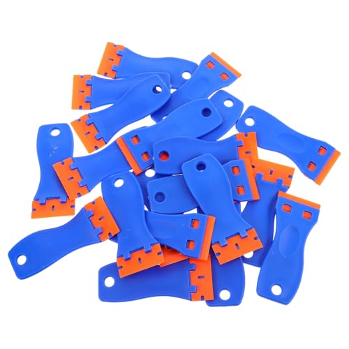 LIFKICH 20piezas Raspadores De Plástico para Limpieza y Eliminación De Adhesivos De Aplicación De Películas para Ventanas De Automóviles y para Reparaciones y Domésticas