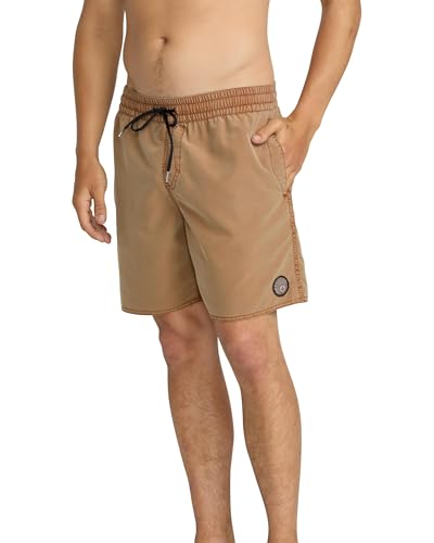Volcom Men's 17-inch Elastic Waist Surf Swim Trunks3