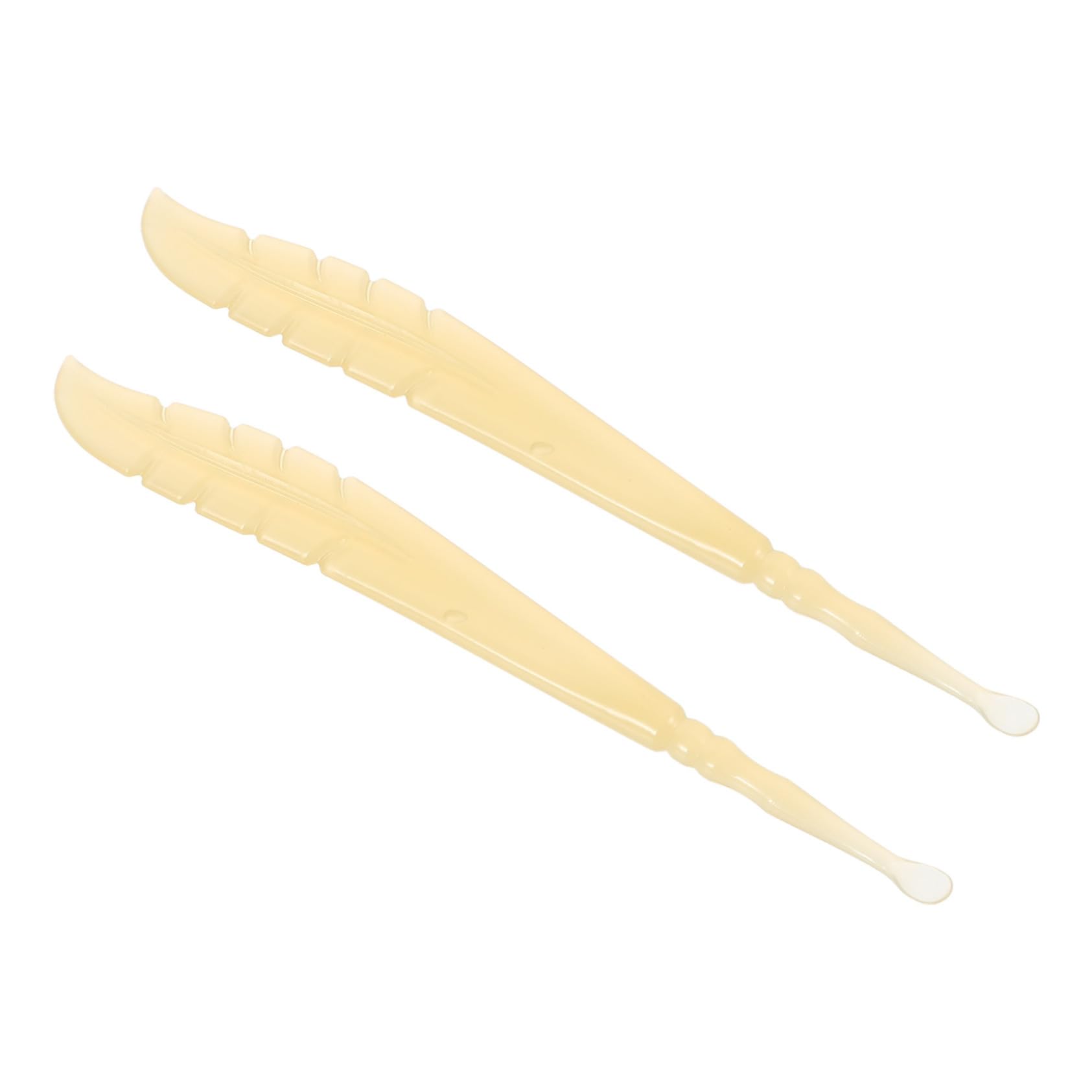 FOMIYES Silicone Ear Cleaning Scoop Gentle Earwax Scraper Portable Earwax Cleaning Device for Travel Office Home