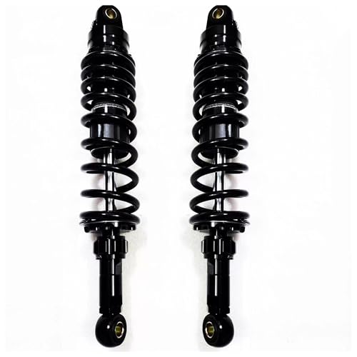 Amortisseur de moto à ressort de suspension arrière 360mm noir universel