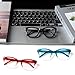 JOSCHOO Reading Glasses 3 Pack Blue Light Blocking Readers Spring Hinge Glasses for Reading for Men and Women (3 Mix Clour-3, 4.0, x)