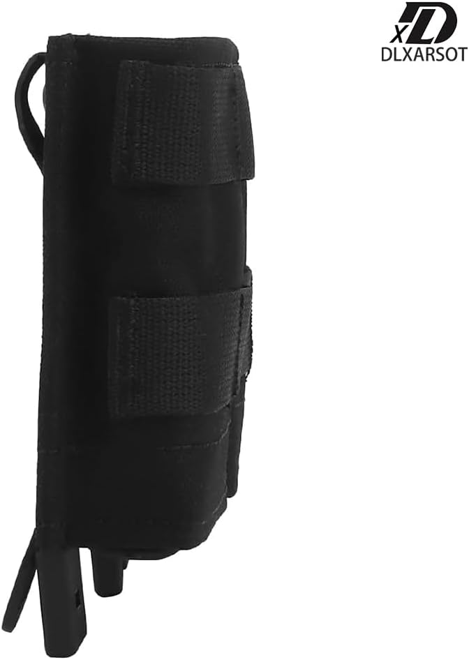 Tactical Molle Triple Mag Pouch,Open Top 5.56/M4/M16 Magazine Pouches Carrier with Quick Release Magazine Holder Insert