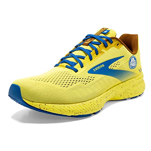 Brooks Launch 8 Golden Kiwi/Pale Banana/Victoria Blue 11.5 B (M)