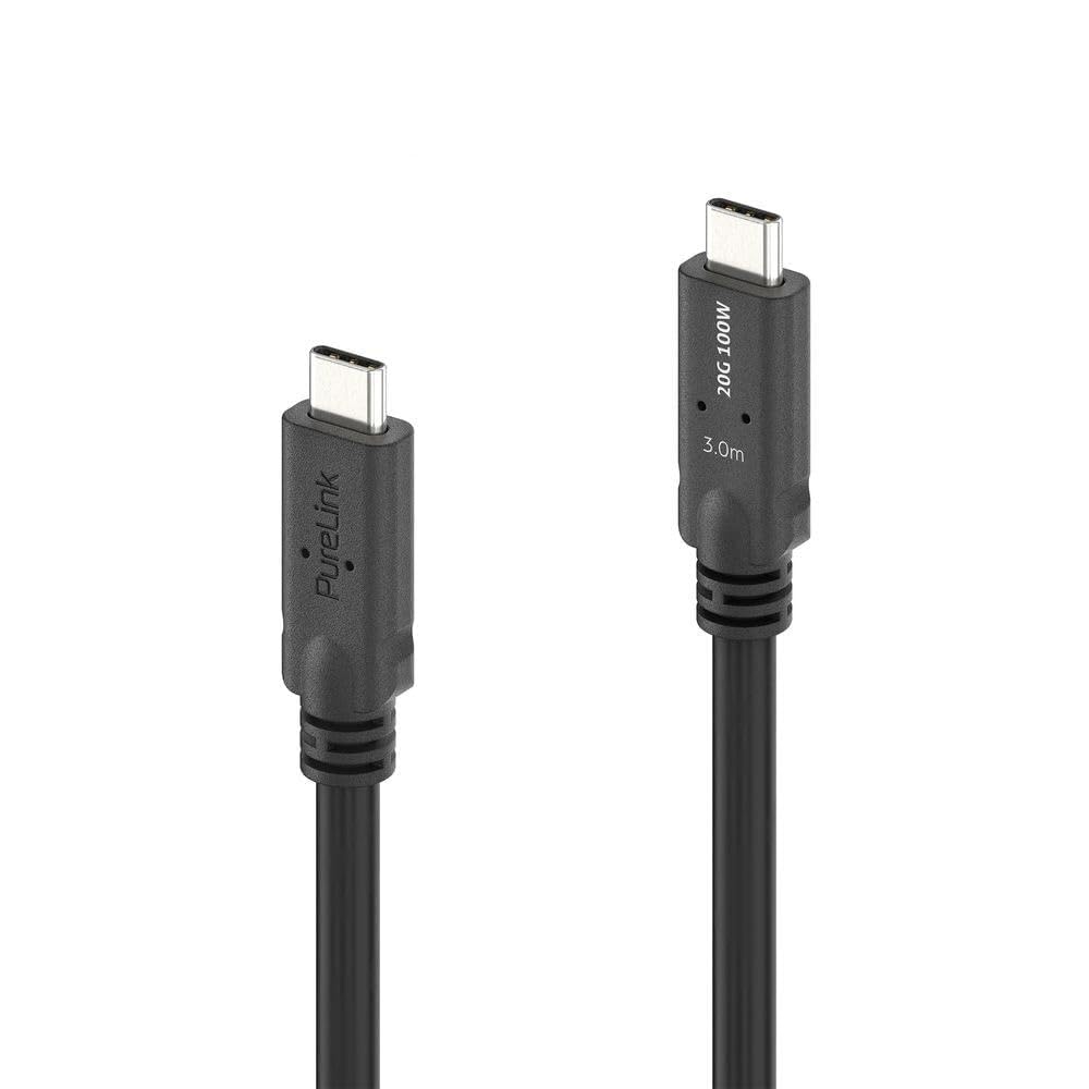 Purelink UsB-C Kabel 3m Pi6600-030 Usb4 Gen2x2 20gbps Pd 100w 8k30hz 1 (pi6600-030)