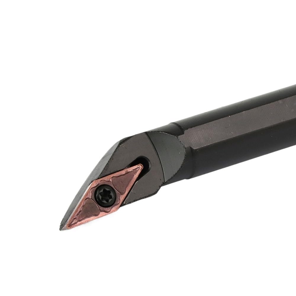 SVJCR/SVJCL Barre d'alésage indexable en carbure S16Q-SVJCR11 Porte-outil de tournage interne pour inserts en carbure VCMT (S20R-SVJCL11) (S10K-SVJCR11)