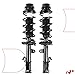 A-Premium Front Pair (2) Complete Strut & Coil Spring Assembly Compatible with Nissan Versa 2012-2019, Versa Note 2014-2019, Driver and Passenger Side