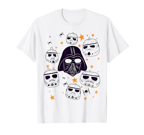T-shirt Star Wars citrouilles Darth Vader pour remplacer vos tenues d'Halloween classiques