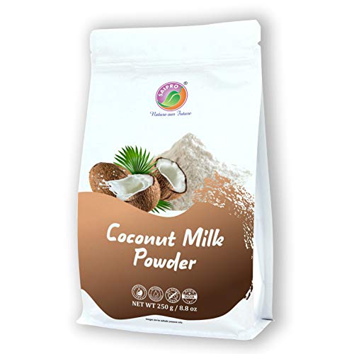 SAIPRO Nature Our Future Coconut Milk Powder 250 G, Instant Coconut Milk Powder For Cooking| Gravy Thickener | Face ,100% Natural, Gluten Free