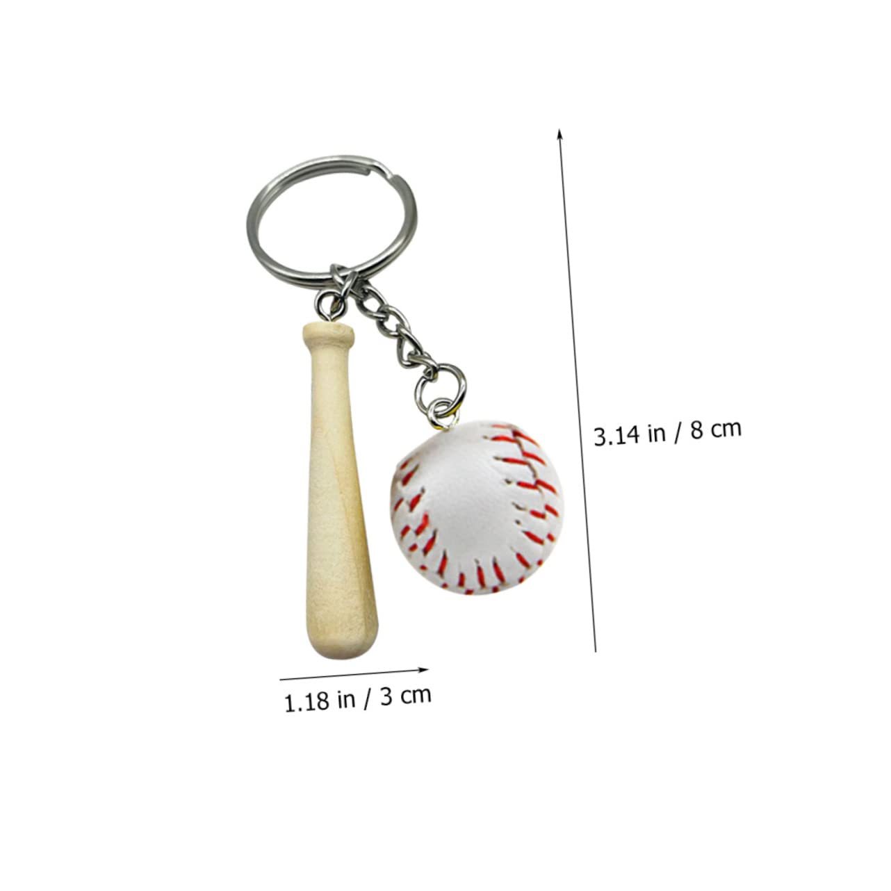 SUPVOX 25 Piezas Llavero Miss Cuero Pelota Deportiva Mini