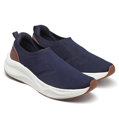 Image of ASIAN Men Wind PRO-06 Casual Wear and Walking Shoes Without Laces for Men & Boys with Upper Mesh Fabric - Lightweight, Comfortable, Breathable, and Perfect for Walking and Daily Use