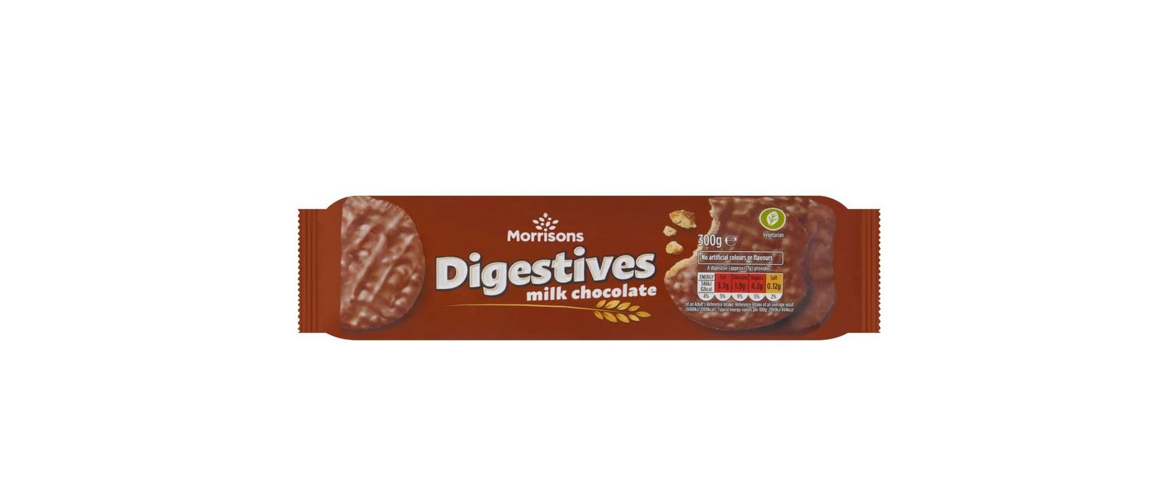 MorrisonsMilk Chocolate Digestives, 300 g