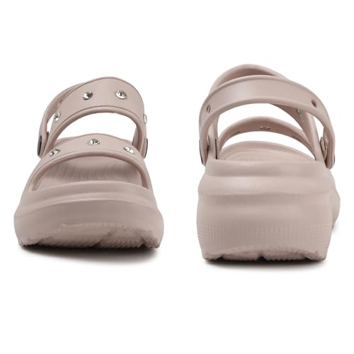 Image of Sukun DMD-KIA Women's Clogs /Sandals with Adjustable Back Strap Ultra Soft & Flexibility Anti Skid Comfortable Waterproof Daily Mules Clogs /Sandals for Women