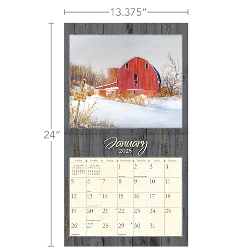 Langonthefarm2025wallcalendar25991002001  Urban Country Home Decor Lang on the farm 2025 wall calendar 25991002001  urban country home decor