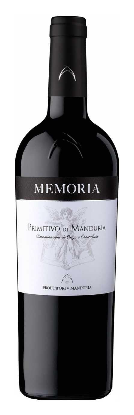 Primitivo di Manduria 'Memoria' Produttori di Manduria cl 75 14% Box da 6 bottiglie