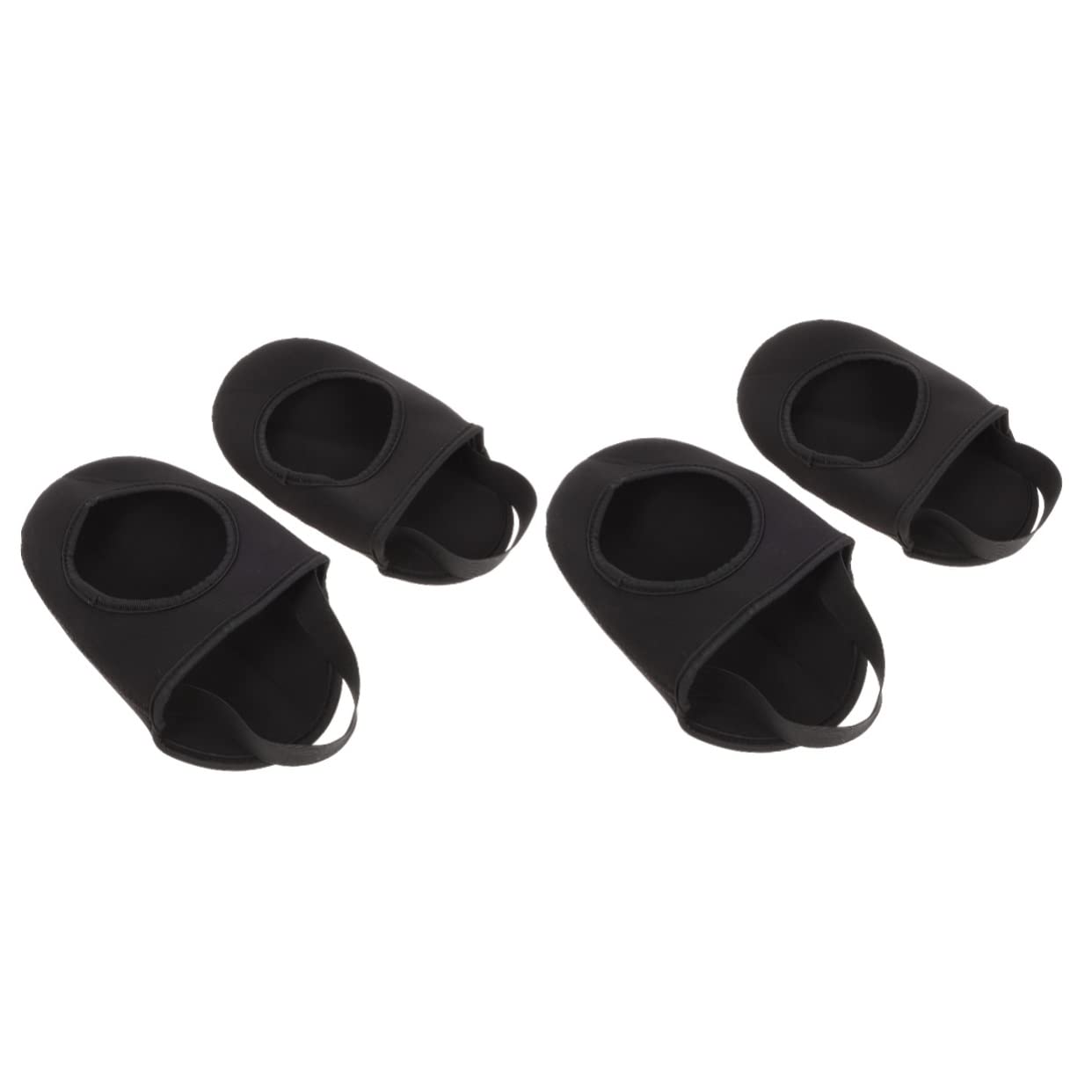 ifundom 2sets Neoprene Windproof Bike Riding Shoe Covers Slip Overshoes for Bowling Warm and Wear Resistant Cycling Gear Adaptable for Various Environments and Leg Types 2pcs*2