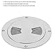 Leapiture 5in Deck Hatch Cover Deck Cover Plate Deck Plate Access Cover Yacht Floor Hatch Boat Deck Hatch Cover Stainless Steel Boat Hardware Part for Maintenance
