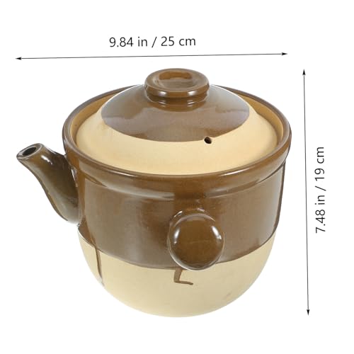 Casserole chinoise résistante aux chocs thermiques pour décoctions