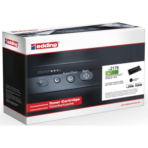 Toner HP CF287A noir Edding pour imprimer sans traces vos documents