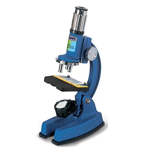 Kronus Unisex's KONUSTUDY-4 Microscoop, 100x-450x-900x Vergroting, Blauw, One Size