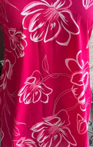 Image of Women Pure Cotton Floral Printed Short Kurti | Square Neck | Full Sleeves | Stylish Ethnic Kurta | Back Tie-Up | Casual Wear Kurta