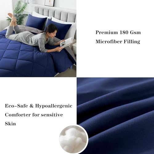 50% Off King Comforter Set - Hypoallergenic & Breathable