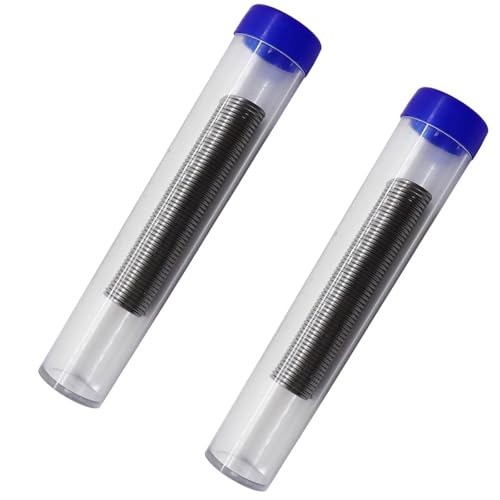 Image of Solder Wire Core Soldering Wire Pen Tin Melt Rosin Wire Desoldering Mobile Phone Instrument Repair Welding Tool Kits Electronic Accessory 0.8mm 2 Pack