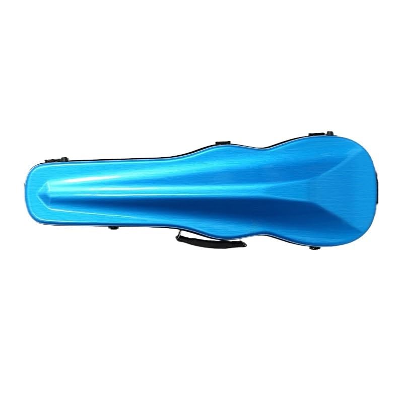 futerał na skrzypce Pudełko Ochronne Na Skrzypce Z Włókna Węglowego 4/4. Ultralekka Torba Na Skrzypce. Plecak Na Skrzypce Na Ramię(A brushed blue)
