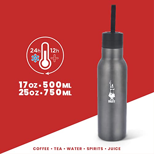 Bialettithermalbottle750mldarkgrey  Urban Country Home Decor Bialetti thermal bottle 750ml dark grey  urban country home decor