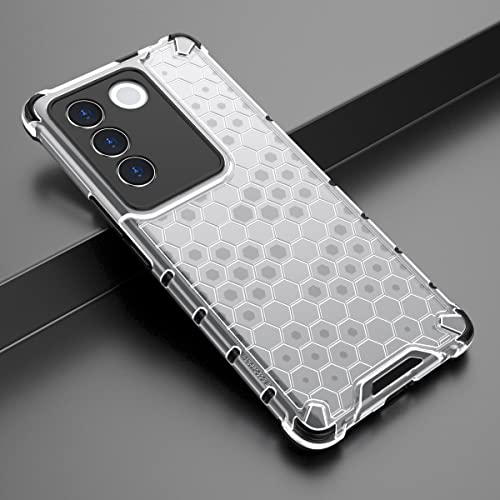 Image of Glasgow Back Case Cover Designed for [ Vivo V27 Pro 5G / V27 5G ] - Transparent