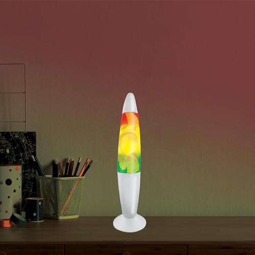 Image of 13 Inch Large Magma Lamp with Motion Sensor - Multicolor Decorative Liquid Lamp with Magnetic Hold and USB Chagring - Relaxing Lamp for Kitchen, Cabinets, Bedsides etc