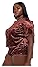 Savage X, Women's Psychedelic Velvet Sleep Top, Dazed FX, S