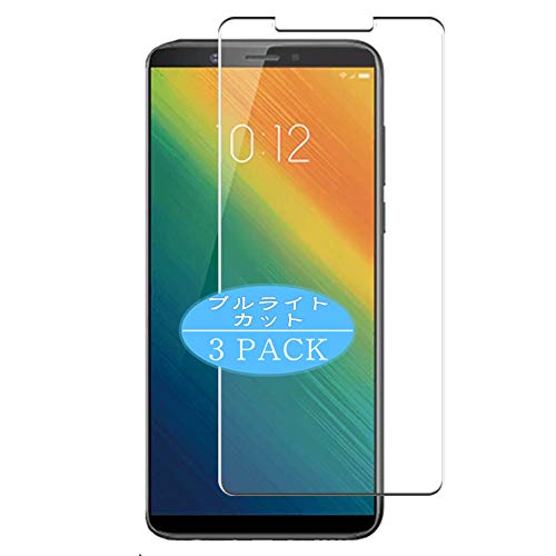 VacFun 3 Piezas Filtro Luz Azul Protector de Pantalla para Lenovo K9 Note, Screen Protector Sin Burbujas Película Protectora (Not Cristal Templado) Anti Blue Light Filter