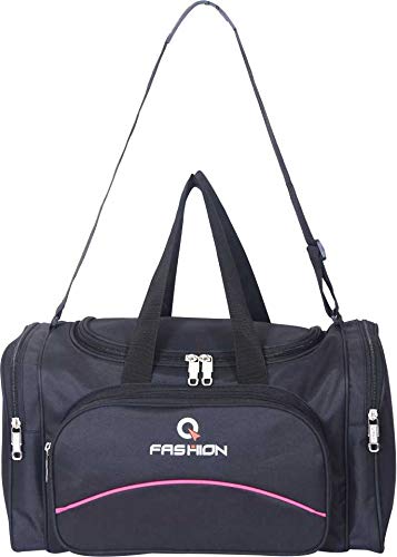 Q Fashion 35liters Heavy Duty Lightweight Travel Duffel Bag Black - Main Image
