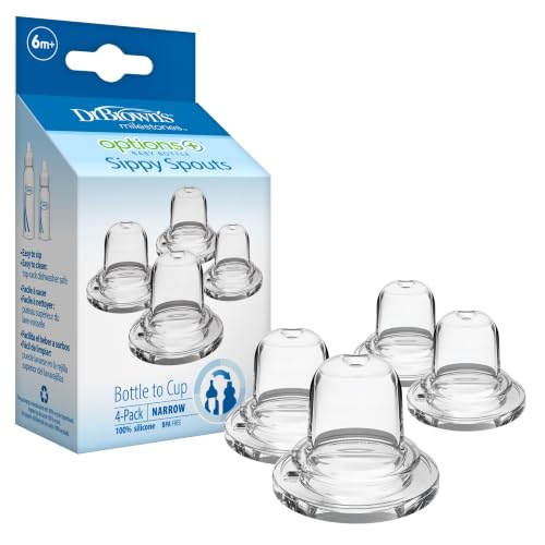 Dr. Browns Milestones Options+ Narrow Sippy Spouts 4-Pack