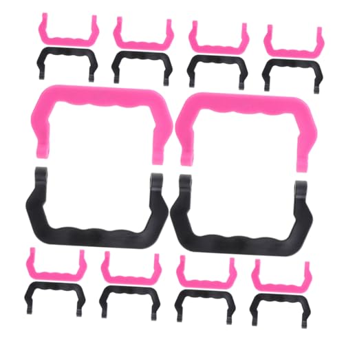 VANZACK 20pcs Plastic Pet Cage Handles Portable Detachable for Mice Hamsters Birds Cage Accessories