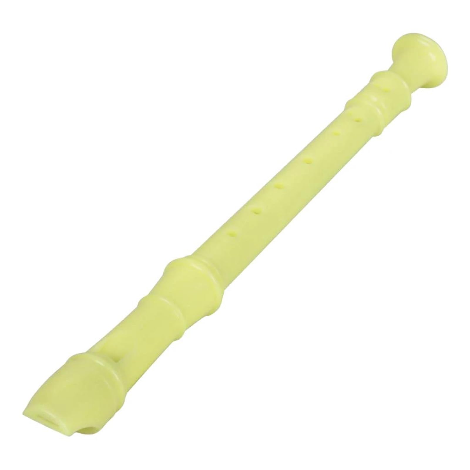 Flauto Dolce Bastone Per Flauto Dolce A 8 Fori Flauto Contralto Incluso | Il suono del flauto è brillante, morbido, bello e preciso.(Yellow)