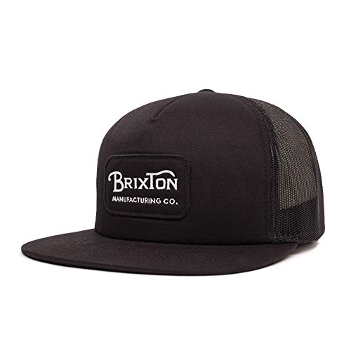 Brixton Men's Grade Mesh Cap Black/Black