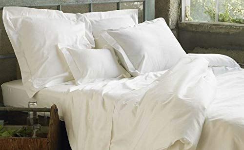 Pair of White Colour Oxford Pillow Cases T200 Luxury Egyptian Cotton (1 Pair of Pillow Case)